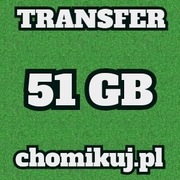 Transfer 51 GB  na chomikuj BEZTERMINOWO 