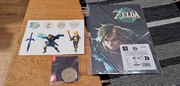 Zelda Tears of The Kingdom Plakat Moneta Naklejki nowe