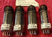 4 szt= Kwadra 6P14P-EW EL84  98% Reflector Saratov Pushpull!