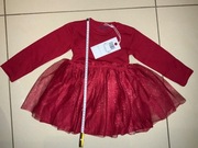 Sukienka świąteczna niemowlęca r. 80/86