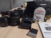 CANON EOS 1300D + dwa obiektywy