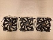be quiet! Pure Wings 2 - 140 mm, 3-pin, 1000 RPM, zestaw trzech sztuk