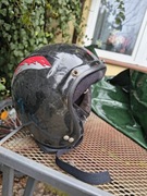 Kask orzeszek na motorower komar Romet ogar PRL retro vintage
