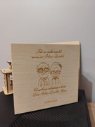 Pudełko na ptasie mleczko z grawerem