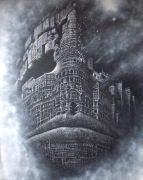 Oryginalny obraz ręcznie rzeźbiony... Grawerka