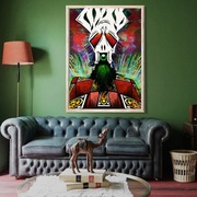 DOWNUPSIDE Plakat 118x84cm (A0) - Dżuls Art