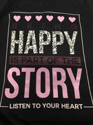 Y.F.K. czarna grubsza bluza z kapturem 11 lat dziewczynka 146cm