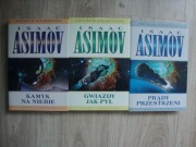 Gwiazdy jak pył Prądy przestrzeni Kamyk na niebie Isaac Asimov