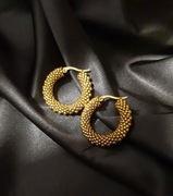 Kolczyki Kola M 28mm Stal Chirurgiczna Dowolne Kolory Recznie Robione