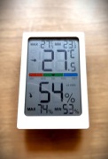 Termometr pokojowy i higrometr HD LCD Sansai CR-083T