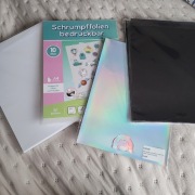 Folia termikurczliwa, papier fotograficzny, holograficzny,  magnetyczny 