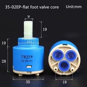 Wkład ceramiczny 35 mm do baterii – zawór mieszający, wysoka szpula