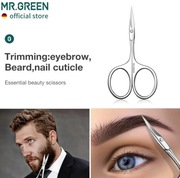 Profesjonalne Nożyczki do włosów na twarzy marki MR.GREEN. (10)