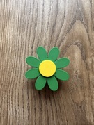 Gałka meblowa stokrotka zielona uchwyt dekoracyjny kwiatek pokój dzieci