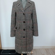 Zimowy płaszcz damski skandynawskiej marki KappAhl rozmiar 36/38