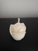 * Monica Home Decor * Świeca sojowa bezzapachowa - Róża * 3,5 x 3,5 cm *