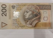 Banknot z 1994r 200 zł DL7877007