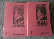 Stendhal - 2 tomy: Pustelnia Parmeńska i Lucjan Leuwen PIW 1985 