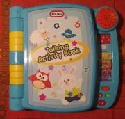 Interaktywna książka do nauki języka angielskiego dla dzieci.