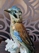 Karl ENS figurka z porcelany ptak sójka