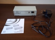 Cablexpert GVS-124 VGA Splitter – 1 Komputer na 4 Monitory, Plug & Play