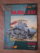 Model kartonowy GPM Sd kfz 232