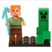 2 figurki Minecraft