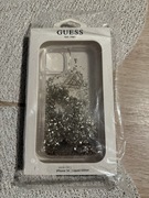Etui oryginalne GUESS do Apple iPhone 13 nowe pływające złote gwiazdki