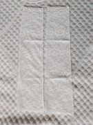 Koronkowe rękawy ozdobne Białe