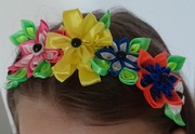 Wianek, Boże Ciało,  opaska do włosów, kwiaty
