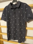 CROPP __ koszulka polo _ PIORUNY __ r. S 