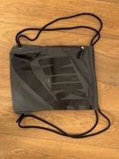 Lekki oryginalny plecak worek Nike w kolorze szarym nie używany