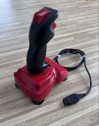 Joystick QuickJoy SV-123 Supercharger sprawny switch Atari C64 Amiga