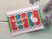 Kartka wielkanocna handmade A6+koperta 3#2