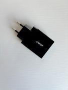 Ładowarka Anker 24W, 2 porty USB-A, PowerIQ, czarna