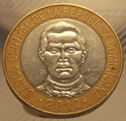Dominikana, 5 pesos, 2010