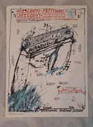 Plakat Poznański festiwal jazzowy 1976