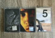 zestaw 3 oryginalnych kaset magnetofonowych Lenny Kravitz