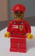 Lego Racers Ferrari F1 Ferrari Engineer 2 - rac032s