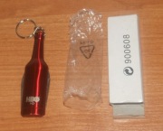 Zawieszka do kluczy butelka HBO + scyzoryk jedyny 