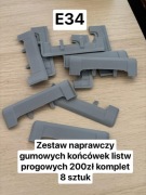 BMW E34 - Uszczelki listew progowych - zestaw naprawczy