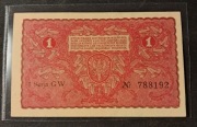 1 Marka Polska 1919, UNC