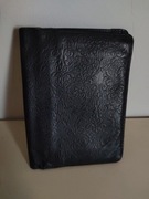 Skórzany portfel/ pokrowiec/ futerał na dokumenty  z okresu wczesnego PRL  
