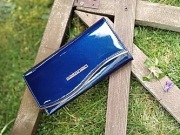 PORTFEL DAMSKI LAKIEROWANA SKÓRA