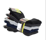 5 par Skarpety Bawełna FROTTE ciepłe grube mix kol