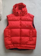 Puchowa kamizelka bezrękawnik Nike vintage puffer vest rozmiar L, czerwony