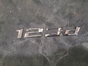 Emblemat znaczek na klapę 123d do aut BMW