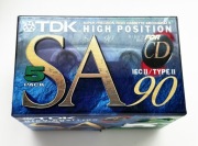 TDK SA 90EA kaseta