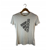 Koszulka Adidas biała z logiem S