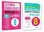 Egzamin ósmoklasisty 100% Arkusze  repetytorium Język polski  GREG